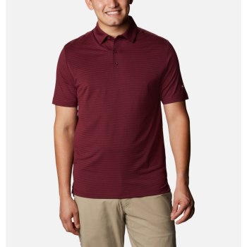 Columbia Muške Polo Majice - Omni-Wick One Swing Tamno Bordo | QGKX-04279